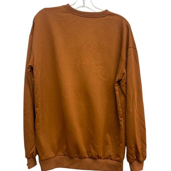 Nightmare Before Coffee‎ Sweatshirt Fall Halloween SZ L - Picture 2 of 4